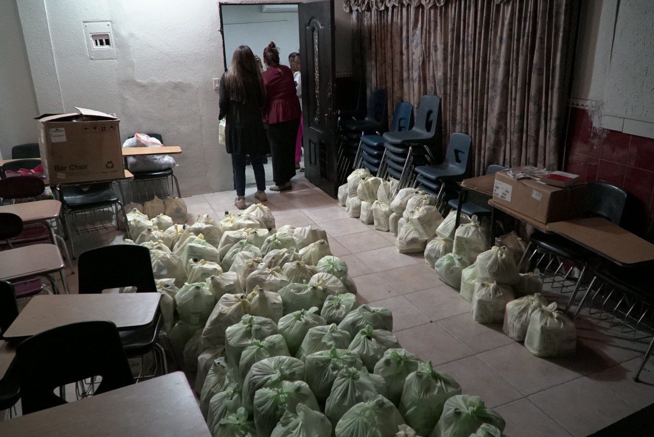 Food packages ready to go